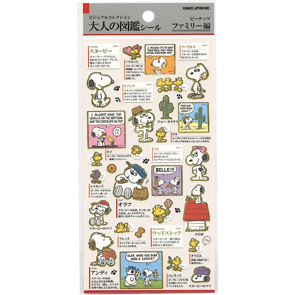 PEANUTS-KAMIO-STICKERS-RED