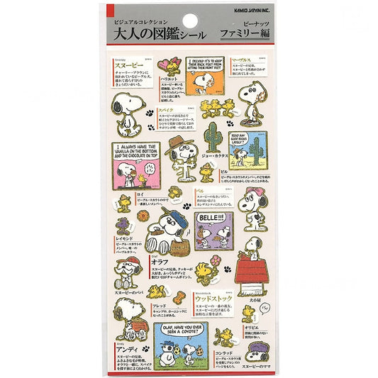 PEANUTS-KAMIO-STICKERS-RED