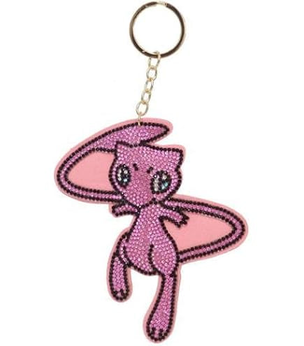 POKEMON: DAZZLING BAG CHARM / KEYCHAIN (MEW)