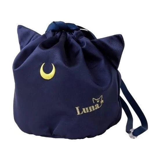 SAILOR MOON MUSEUM: DRAWSTRING PURSE WITH EARS (LUNA)
