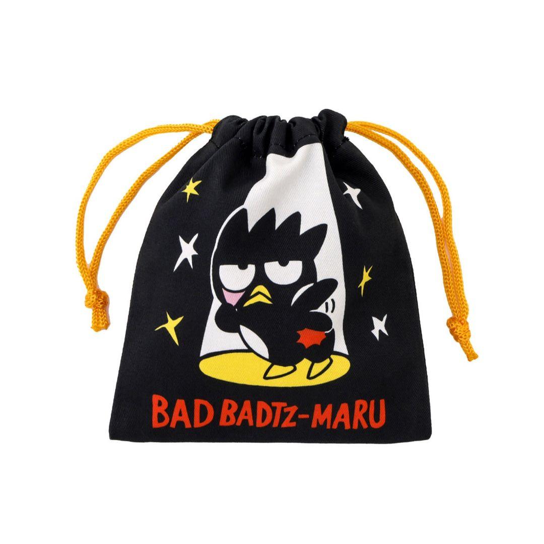 SANRIO: SANRIO X 3COINS - DRAWSTRING POUCH (BAD BADTZ-MARU)