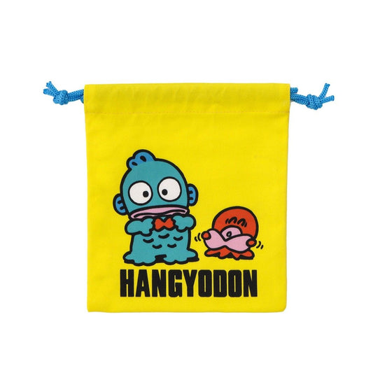 SANRIO: SANRIO X 3COINS - DRAWSTRING POUCH (HANGYODON)