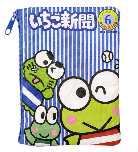 SANRIO: SANRIO X 3COINS - PAPER ZIP POUCH (KEROPPI)