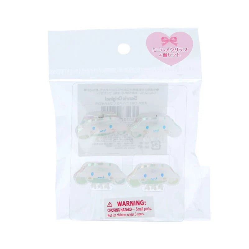 SANRIO: HAIR CLIPS - ACRYLIC (CINNAMOROLL)