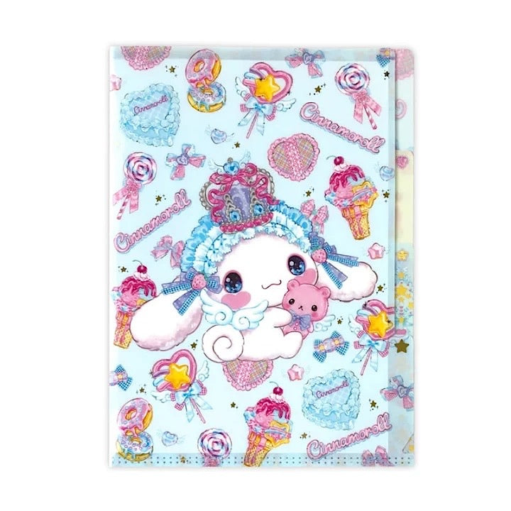 SANRIO-AMENOMORI-FUMIKA-MINI-CLEAR-FILE-CINNAMOROLL