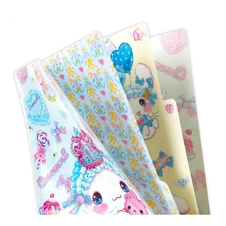 SANRIO-AMENOMORI-FUMIKA-MINI-CLEAR-FILE-CINNAMOROLL