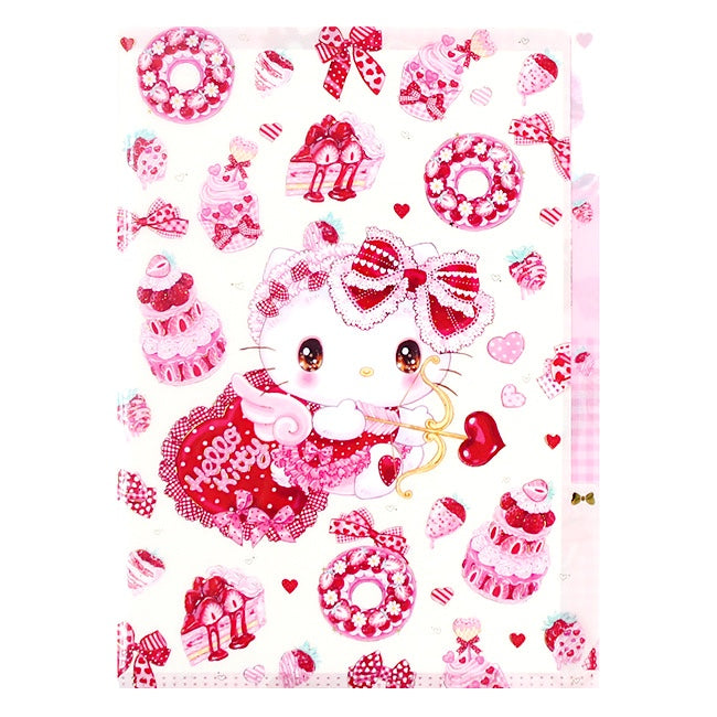 SANRIO-AMENOMORI-FUMIKA-MINI-CLEAR-FILE-HELLO-KITTY