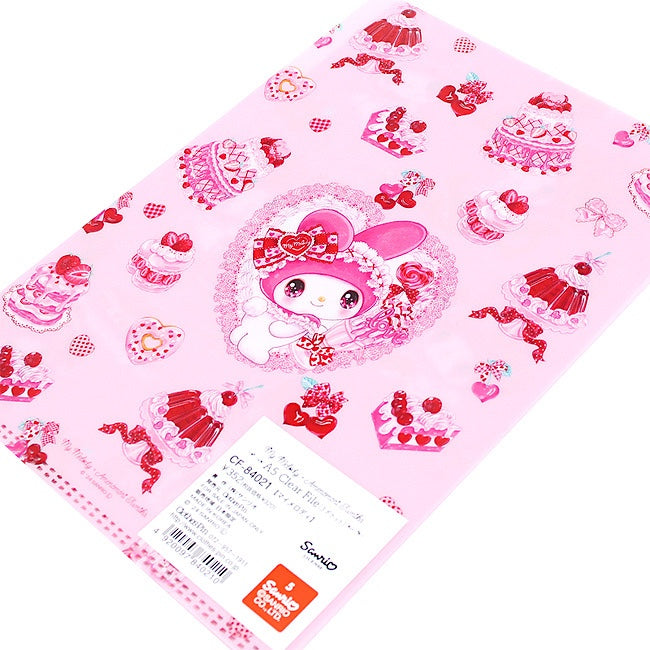 SANRIO-AMENOMORI-FUMIKA-MINI-CLEAR-FILE-MY-MELODY