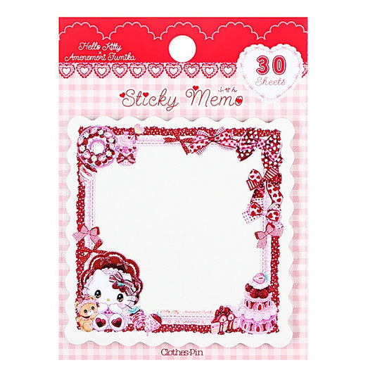 SANRIO-AMENOMORI-FUMIKA-STICKY-MEMO-HELLO-KITTY