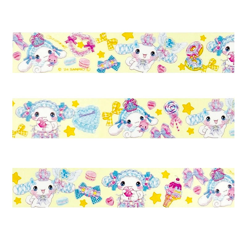 SANRIO-AMENOMORI-FUMIKA-WASHI-TAPE-CINNAMOROLL-YELLOW