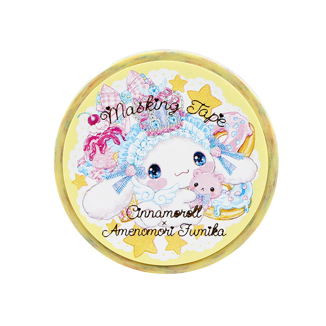 SANRIO-AMENOMORI-FUMIKA-WASHI-TAPE-CINNAMOROLL-YELLOW