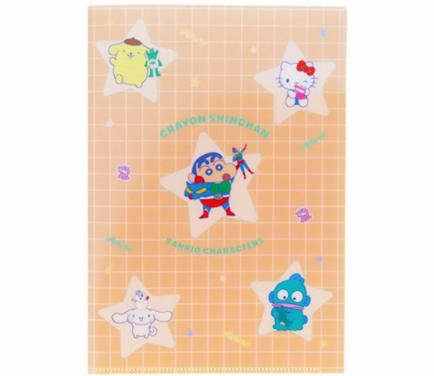 SANRIO X CRAYON SHIN-CHAN: CLEAR FILE