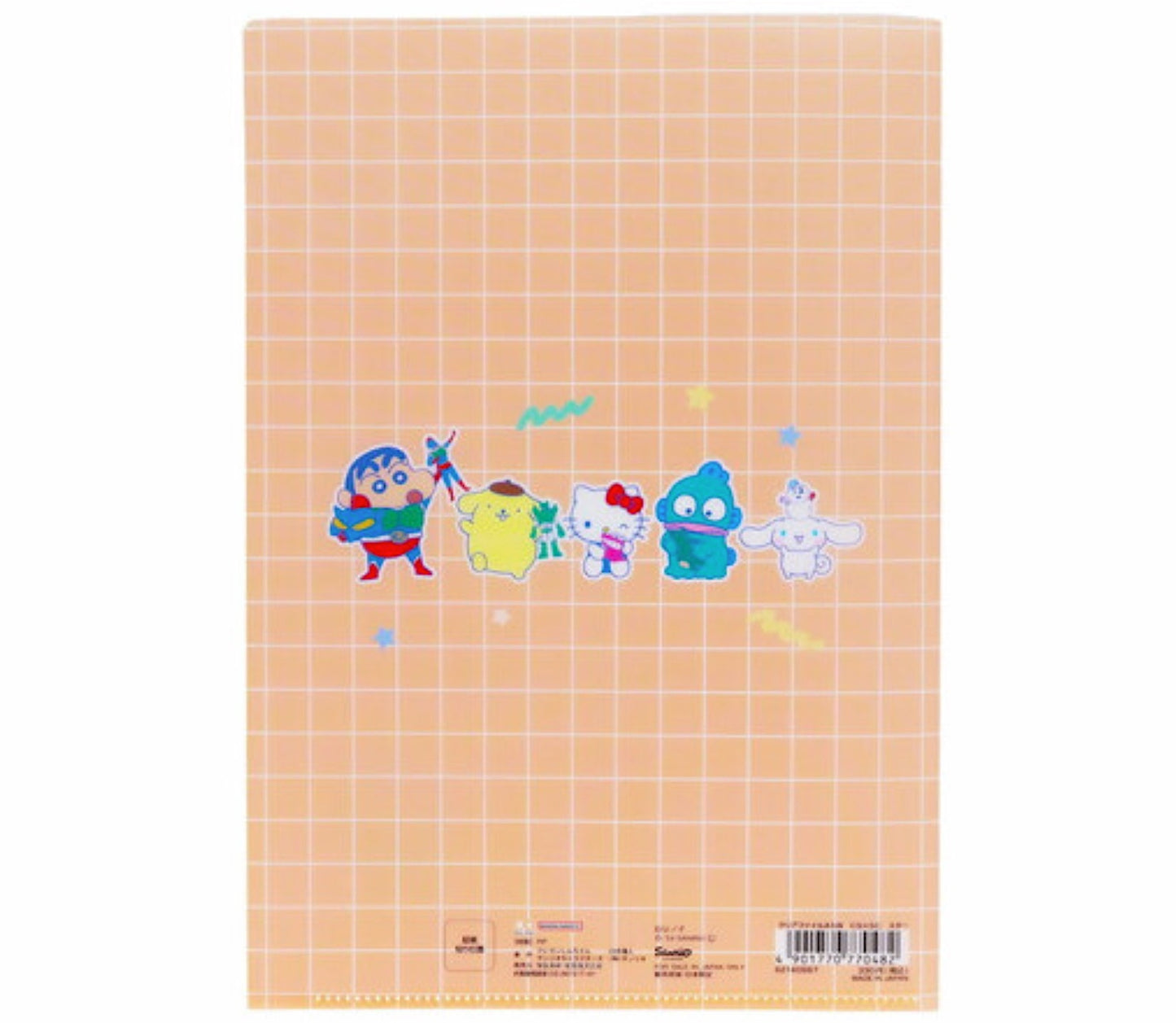 SANRIO X CRAYON SHIN-CHAN: CLEAR FILE