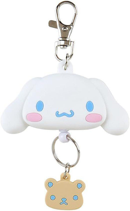 SANRIO: RETRACTABLE EXTENDABLE KEY REEL - CINNAMOROLL
