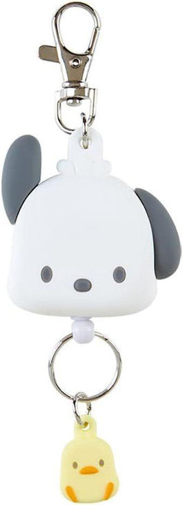 SANRIO: RETRACTABLE EXTENDABLE KEY REEL - POCHACCO