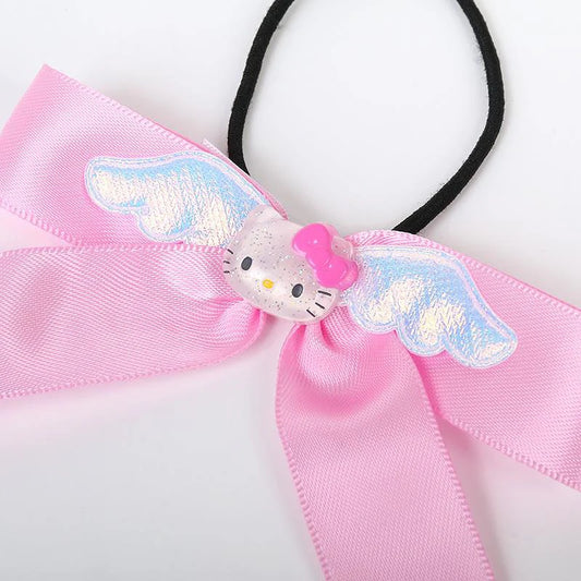 SANRIO: HAIR BOW - ANGEL (HELLO KITTY)