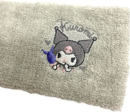SANRIO: HEADBAND - PILE FABRIC (KUROMI)
