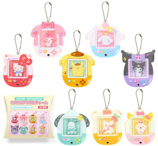 SANRIO-KEYCHAIN-ACRYLIC-CHARM-GAME-MACHINE-BLIND