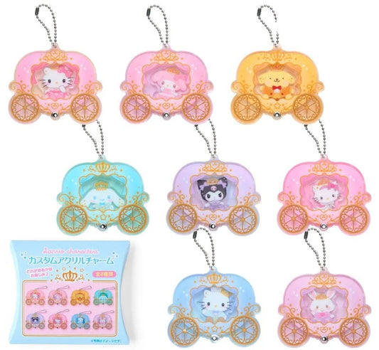 SANRIO-KEYCHAIN-ACRYLIC-CHARM-PRINCE-PRINCESS-BLIND