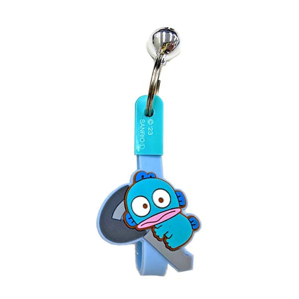 SANRIO CHARACTERS: KEYCHAIN w/ BELL (HANGYODON)
