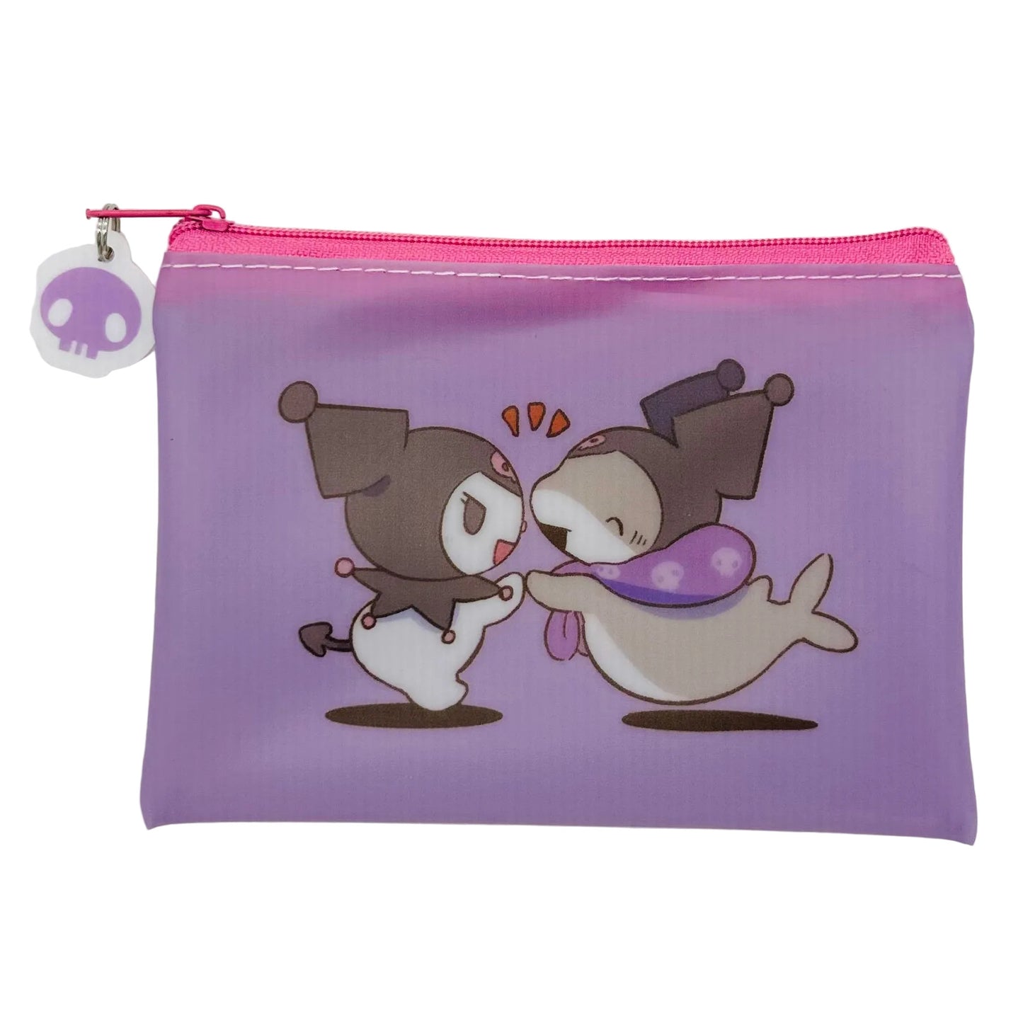 SANRIO: ODEKAKE KOZAME - ZIP BAG (KUROMI)