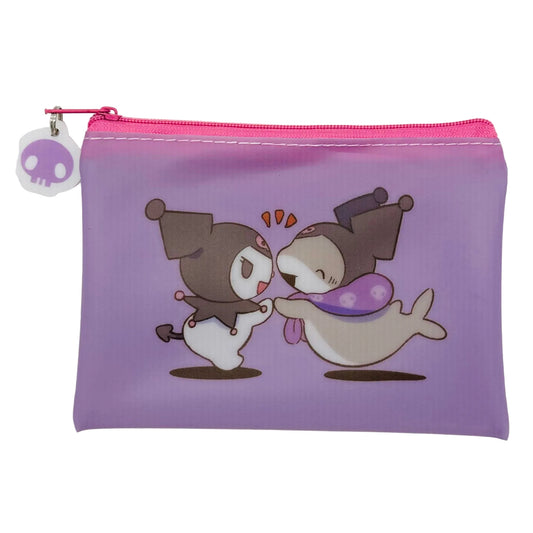 SANRIO: ODEKAKE KOZAME - ZIP BAG (KUROMI)