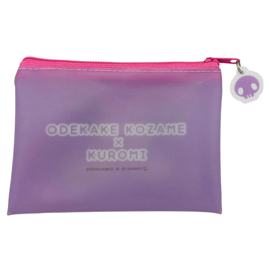 SANRIO: ODEKAKE KOZAME - ZIP BAG (KUROMI)
