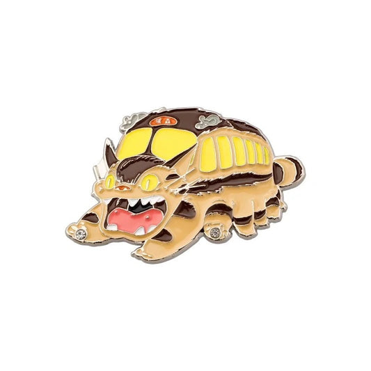 STUDIO GHIBLI: MY NEIGHBOR TOTORO - BROOCH (CATBUS) GB-06