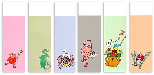 STUDIO GHIBLI MUSEUM: BOOKMARK SET - SET OF SIX PAPER BOOKMARKS