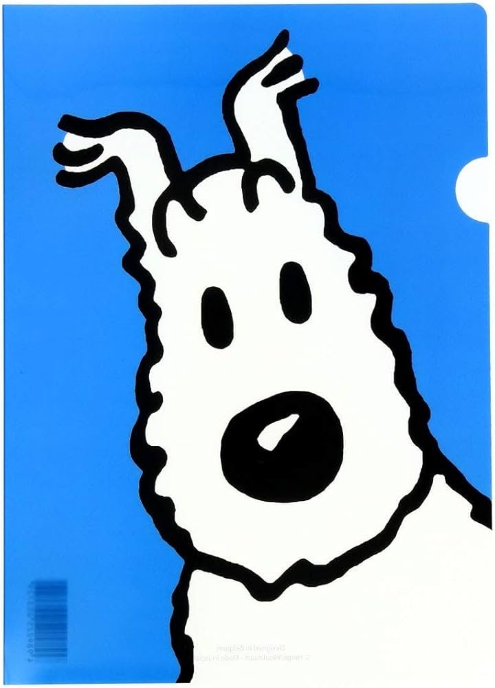 THE ADVENTURES OF TINTIN: CLEAR FILE - SNOWY