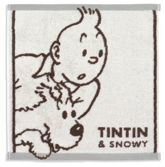 THE ADVENTURES OF TINTIN: WASH TOWEL - CORK WHITE