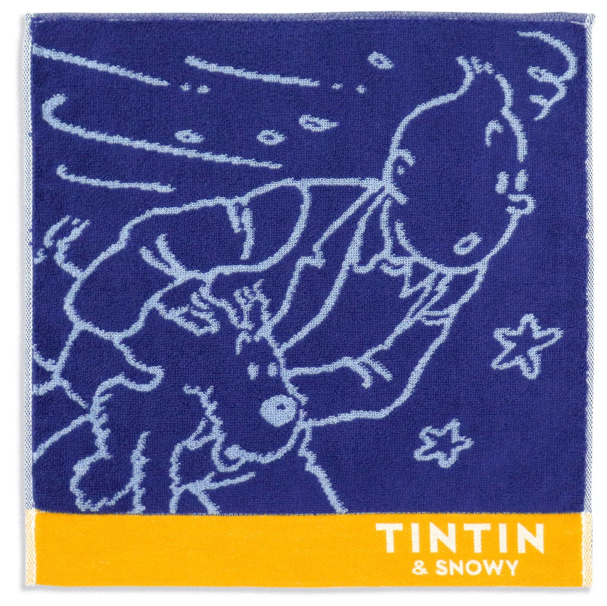 THE ADVENTURES OF TINTIN: WASH TOWEL - TEMPLE BAG