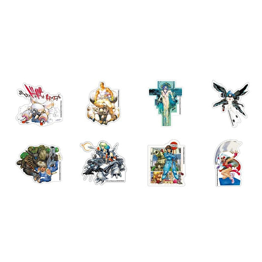 THE WORLD OF MASAMUNE SHIROW EXHIBITION 2025: GHOST IN THE SHELL - DIE CUT STICKERS SET