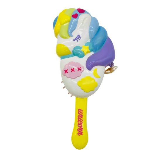 UNICORN HAIR BRUSH (YELLOW HANDLE)