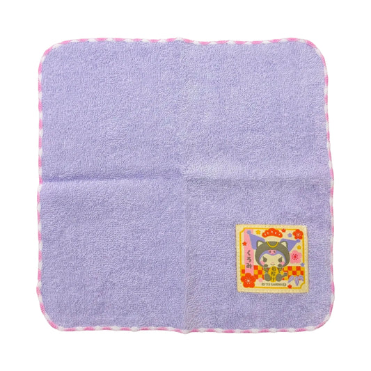 SANRIO-MINI-TOWEL-KUROMI-PATCH