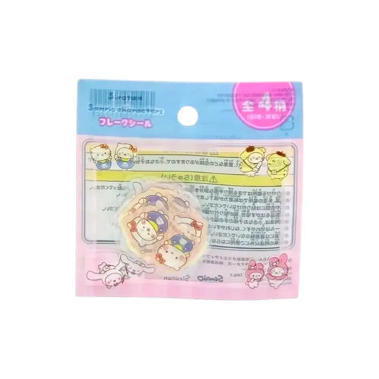 SANRIO-SIROTAN-FLAKE-STICKERS