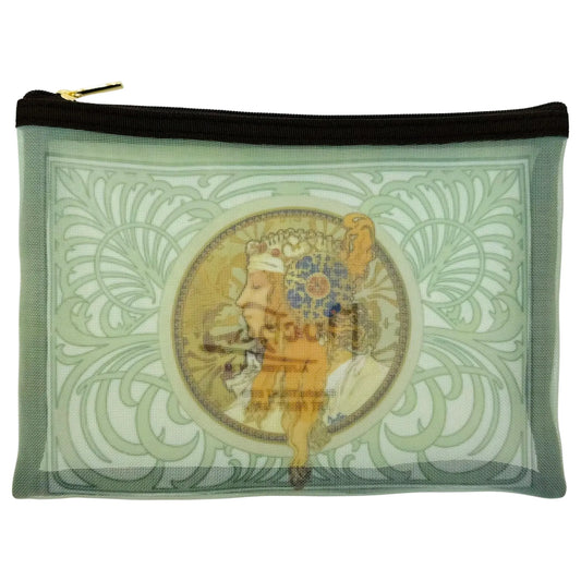 ART-PRINT-JAPAN-MUCHA-MESH-ZIP-BAG-SALON