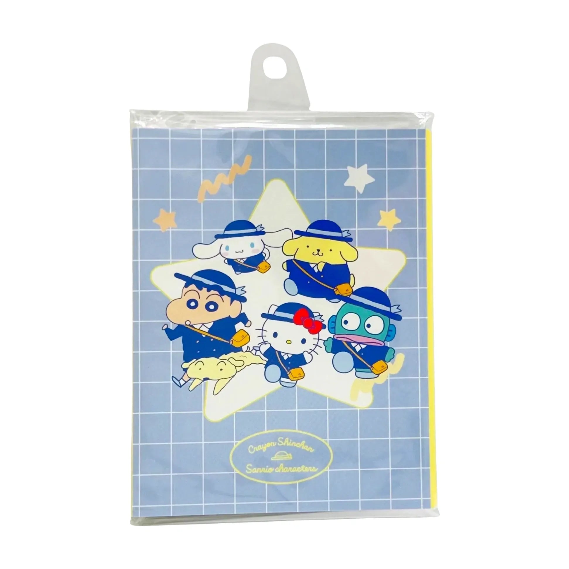 SANRIO-CRAYON-SHIN-CHAN-NOTE-SET-YELLOW