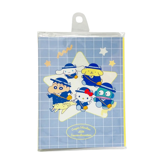 SANRIO-CRAYON-SHIN-CHAN-NOTE-SET-YELLOW