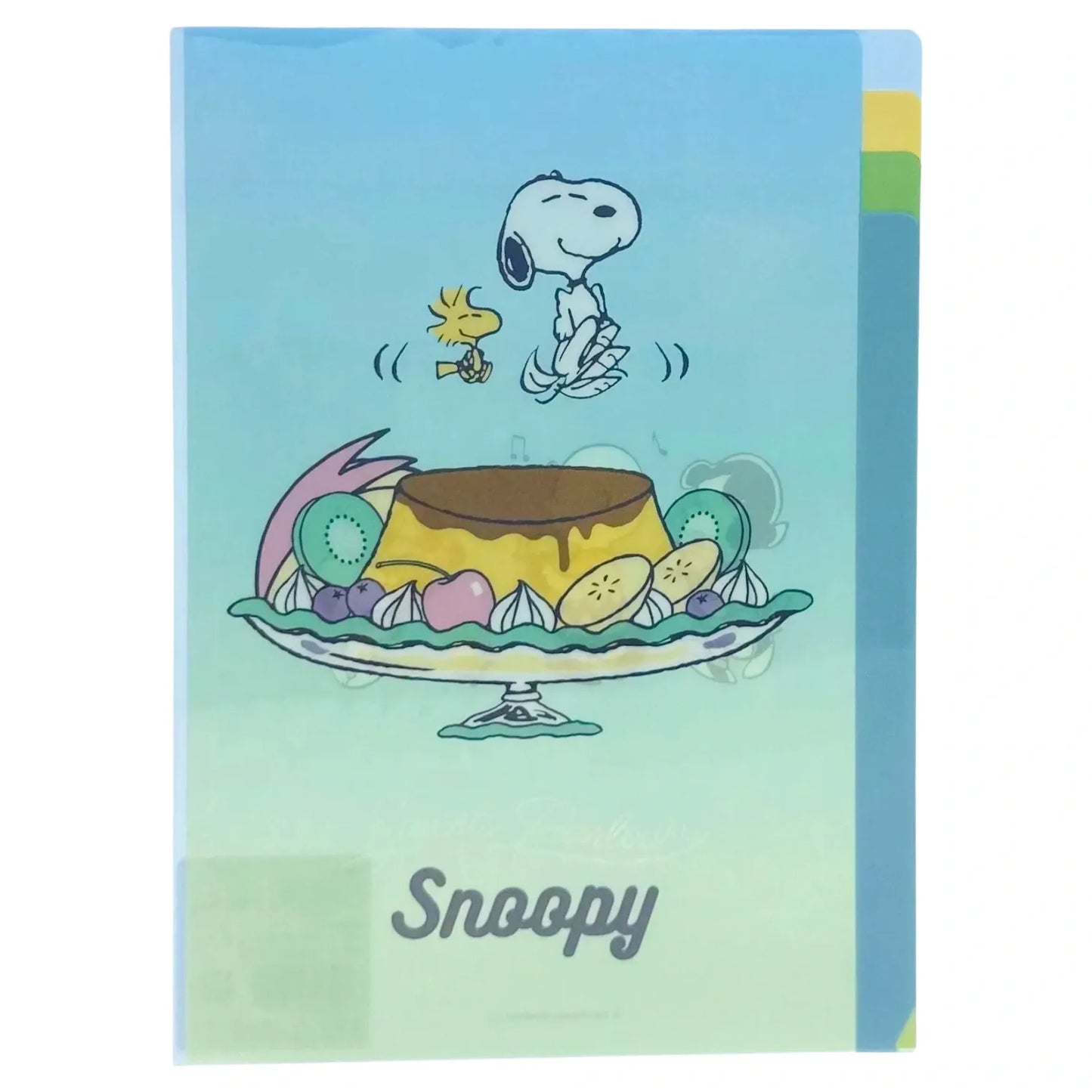 ART PRINT JAPAN: VINTAGE PEANUTS - MINI CLEAR FILE (BLUE)