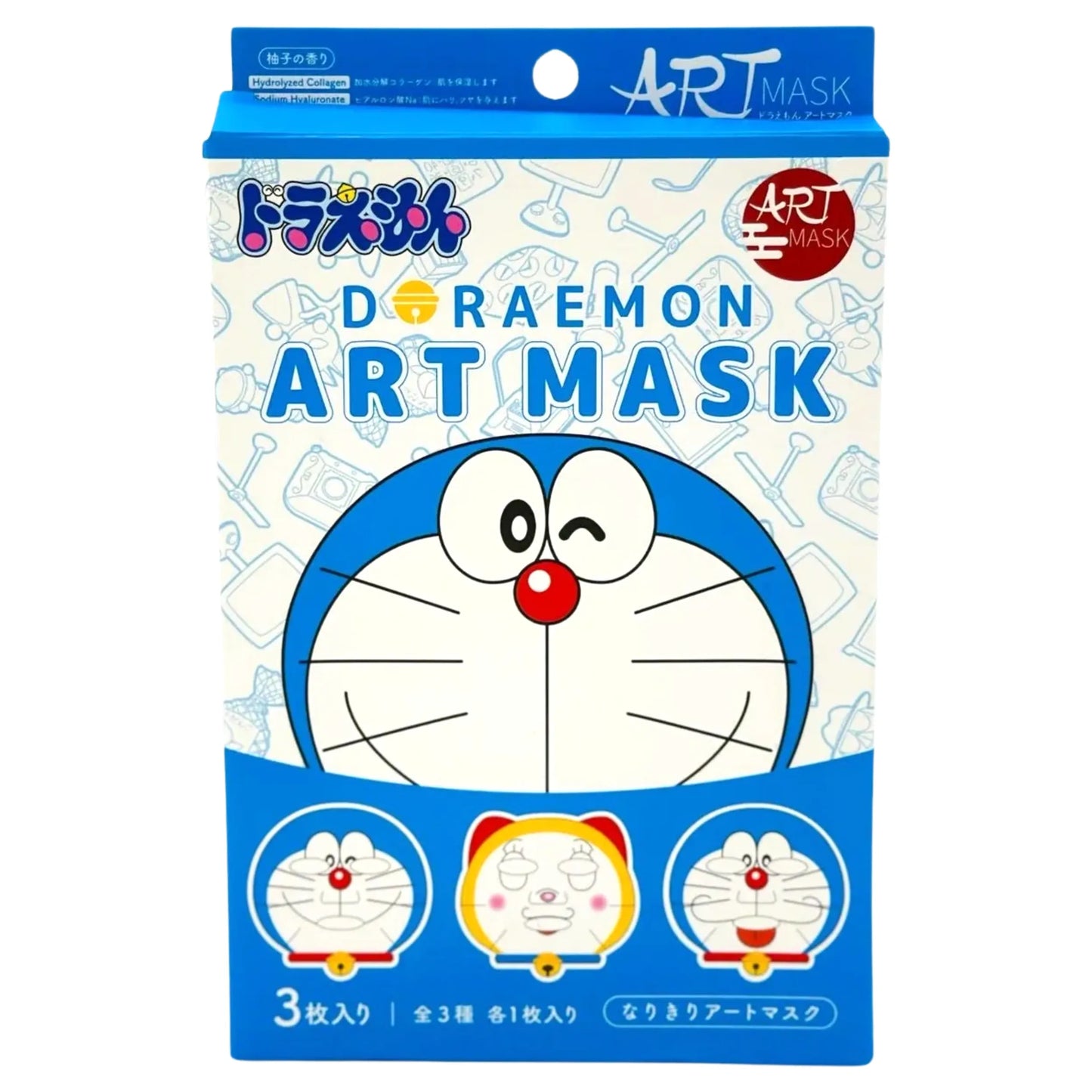 ART MASK: DORAEMON FACE SHEET SET