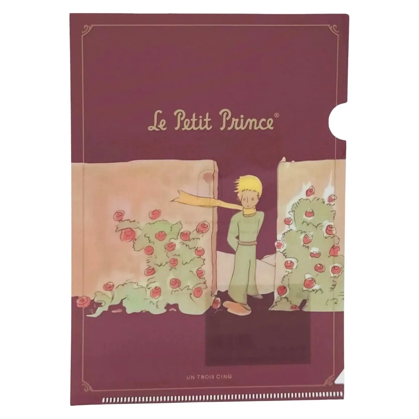 HISAGO-LE-PETIT-PRINCE-MINI-CLEAR-FILE-RED