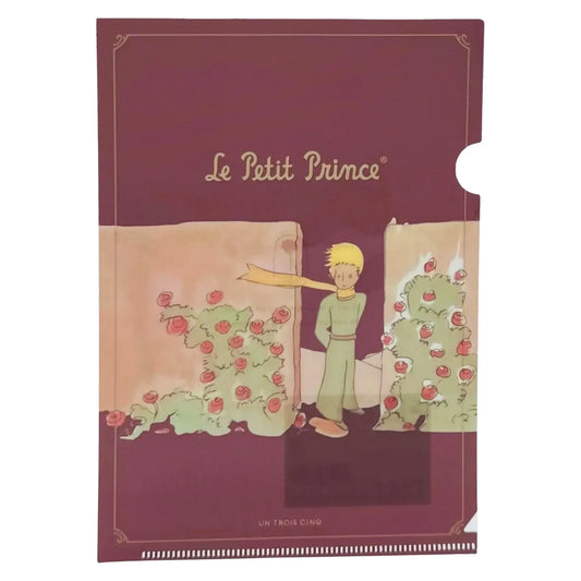 HISAGO-LE-PETIT-PRINCE-MINI-CLEAR-FILE-RED
