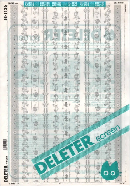DELETER SCREEN: SE-1126