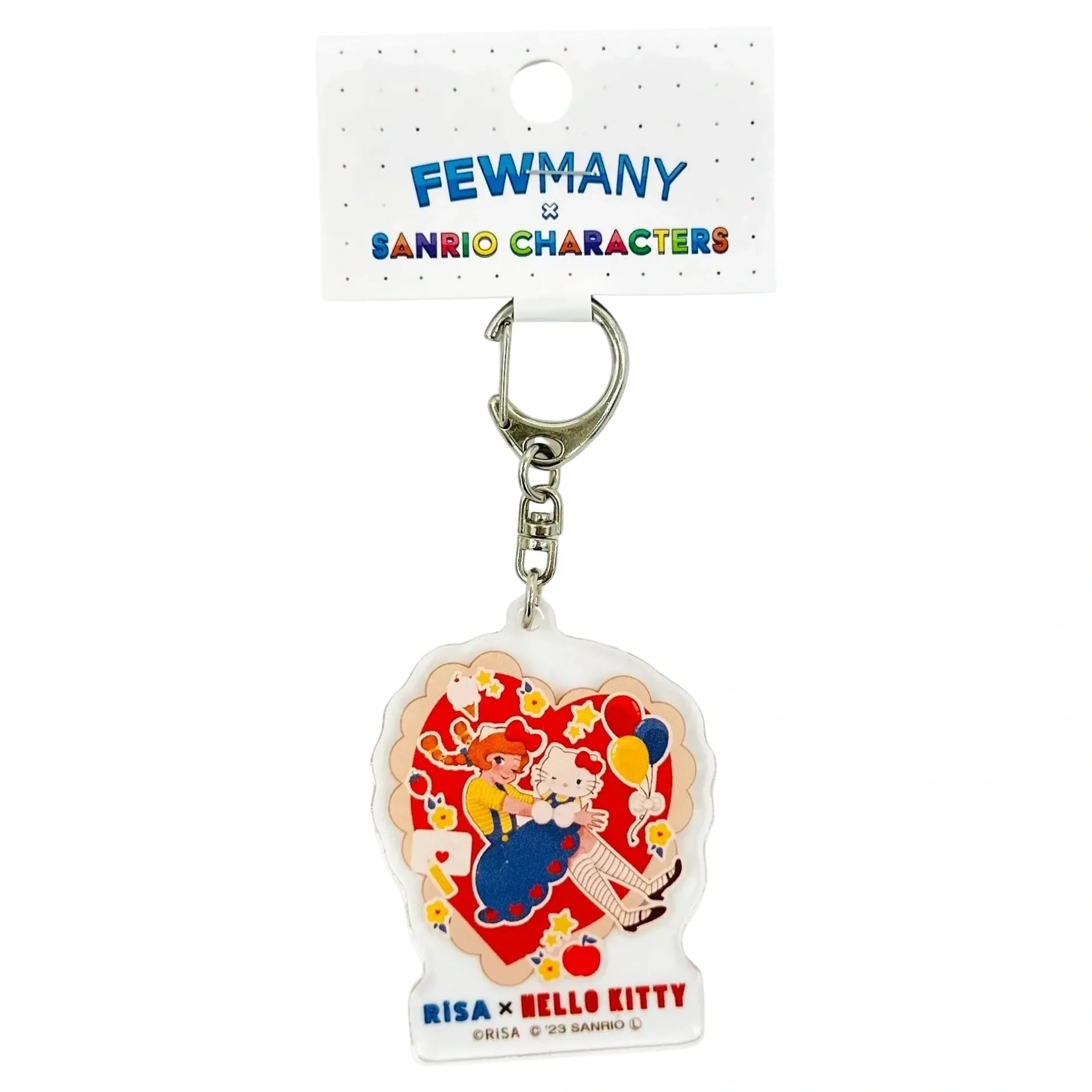 SANRIO-FEWMANY-KEYCHAIN-RISA-HELLO-KITTY
