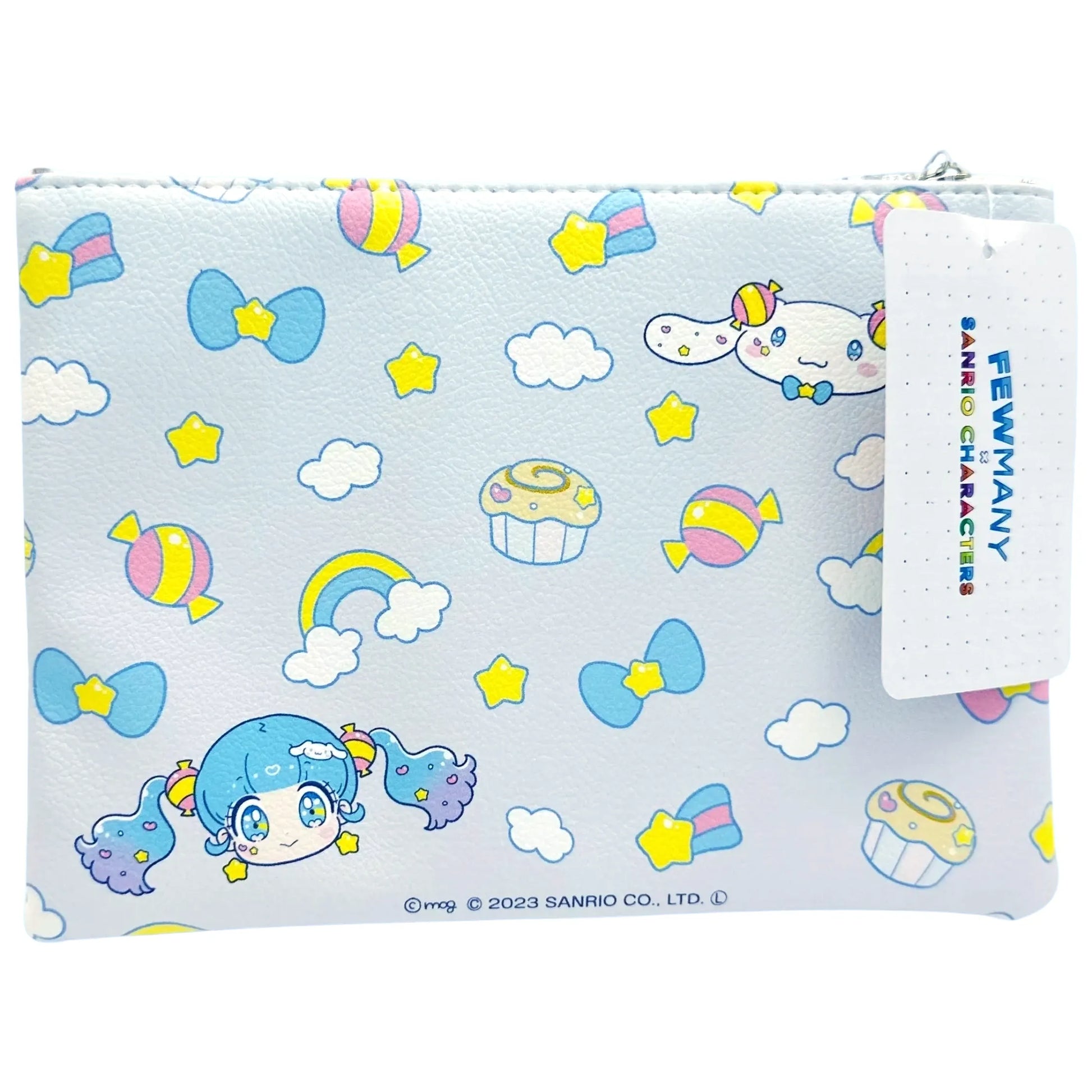 SANRIO-FEWMANY-BIG-ZIP-POUCH-MOG-CINNAMOROLL