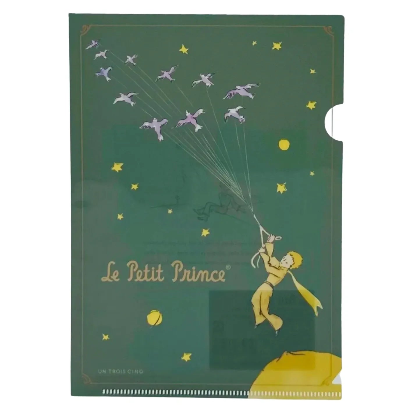 HISAGO-LE-PETIT-PRINCE-MINI-CLEAR-FILE-GREEN
