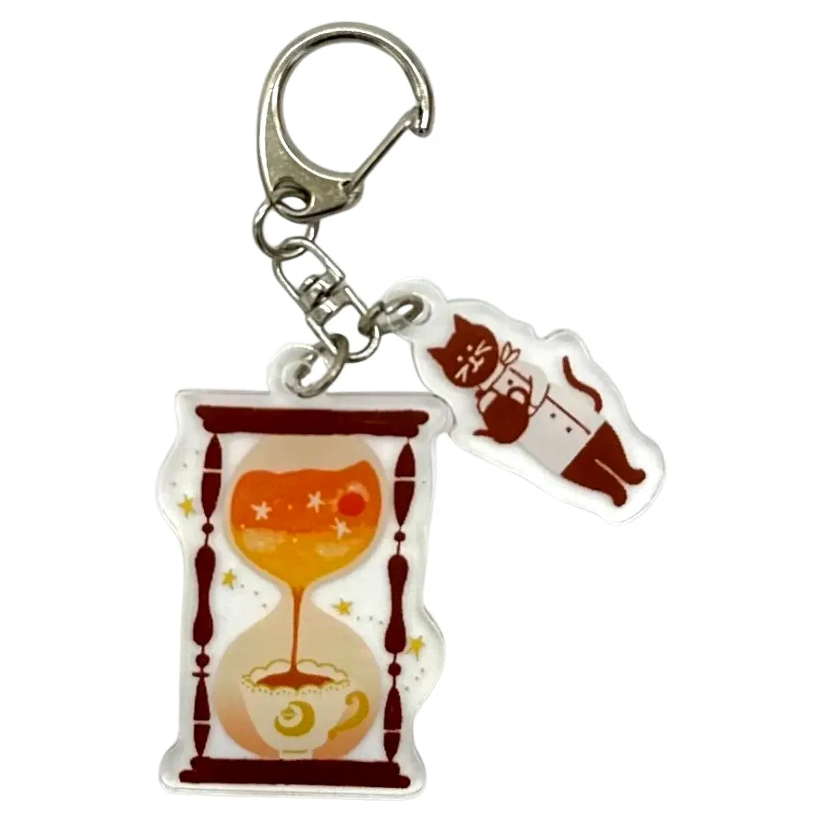 FURUKAWASHIKO-SORA-CAFE-HOURGLASS-COFFEE-KEYCHAIN