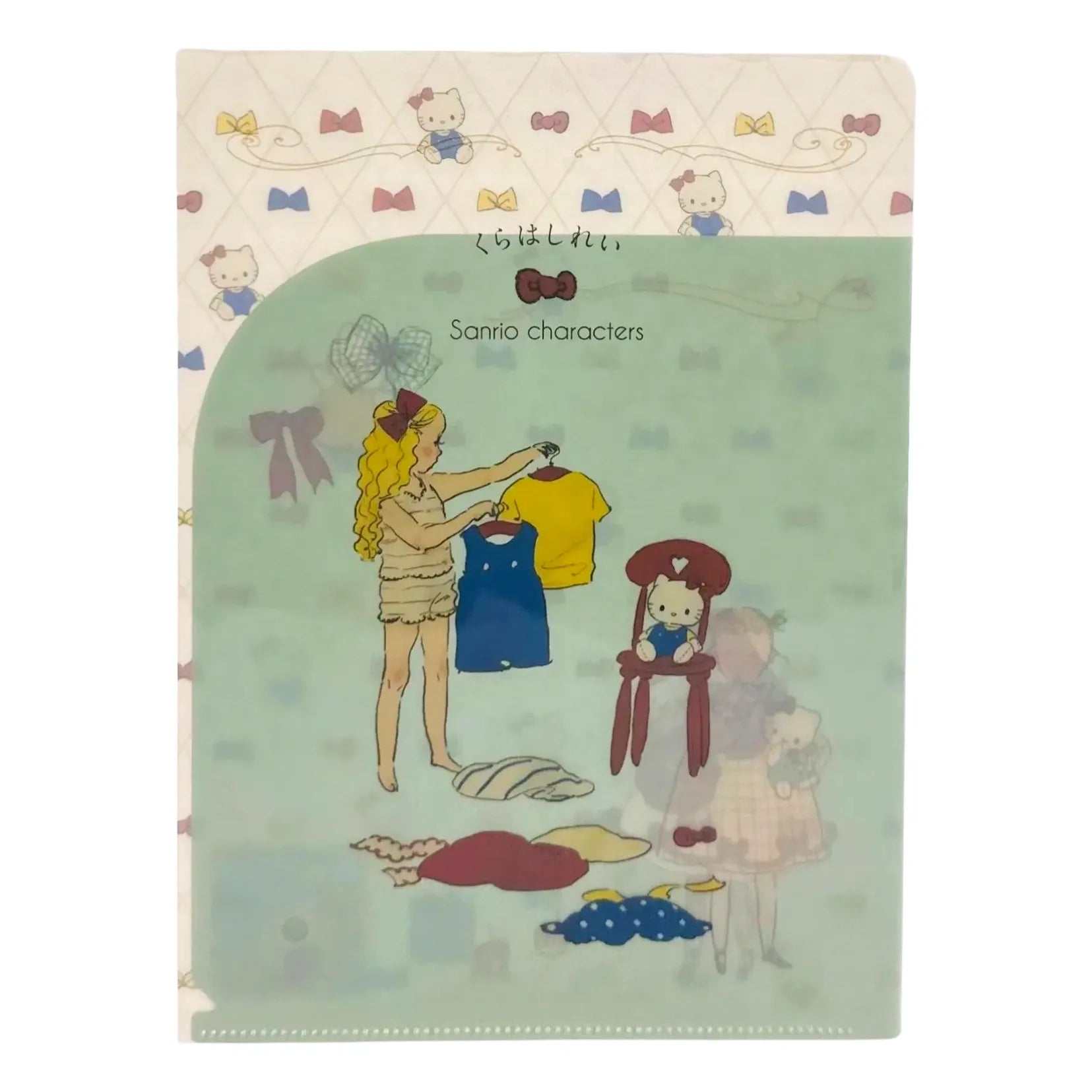 KURAHASHI-REI-SANRIO-MINI-CLEAR-FILE-HELLO-KITTY