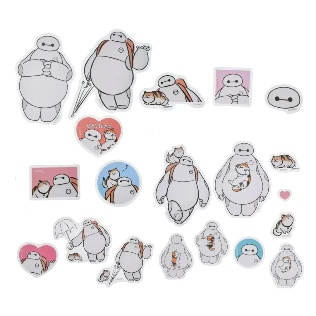DISNEY-JAPAN-STORE-CLEAR-STICKERS-BIG-HERO-6-BAYMAX